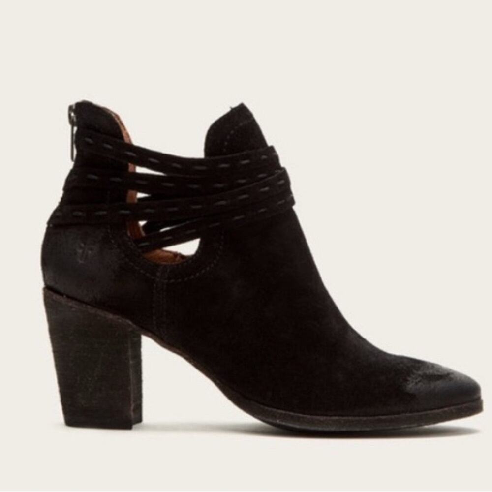 FRYE Women's Naomi Pickstitch Shootie Ankle Bootie size 9.5